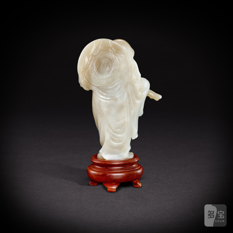 A set of eighteen jade Luohan figures, 20th century | 二十世紀 玉雕十八羅漢一套 - 图38